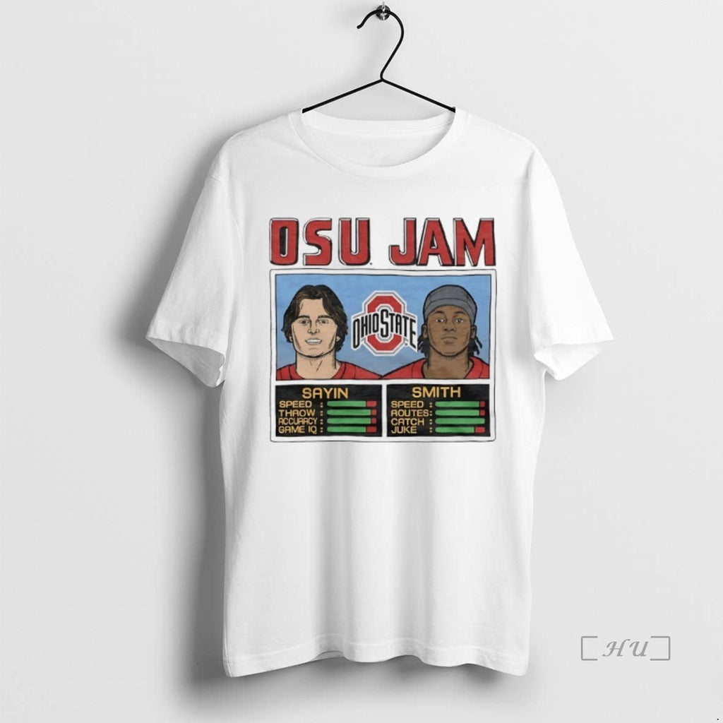 Officials Osu Jam Sayin Smith - Adult & Kids T-Shirts, Sweatshirts & Hoodies apparel design preview 1