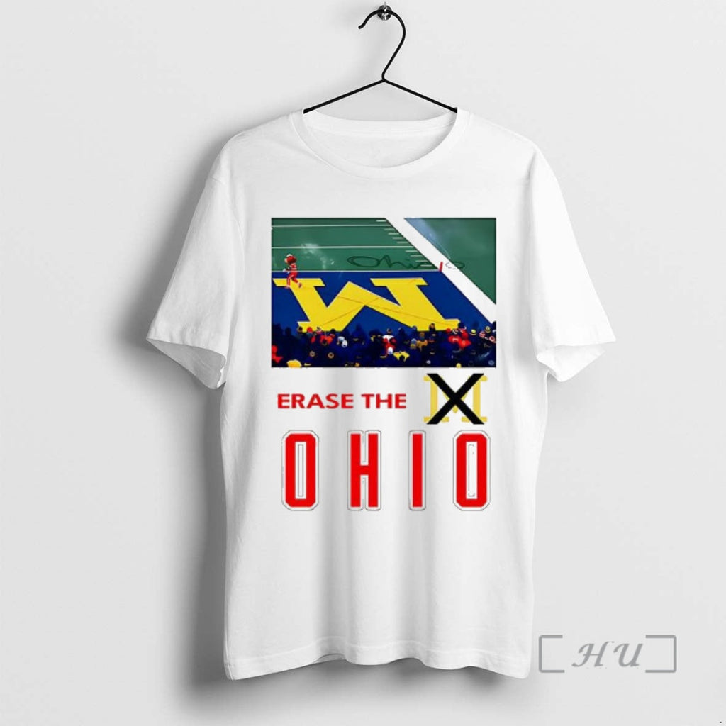 Officials Ohio Vs Michigan Erase - Adult & Kids T-Shirts, Sweatshirts & Hoodies apparel design preview 1