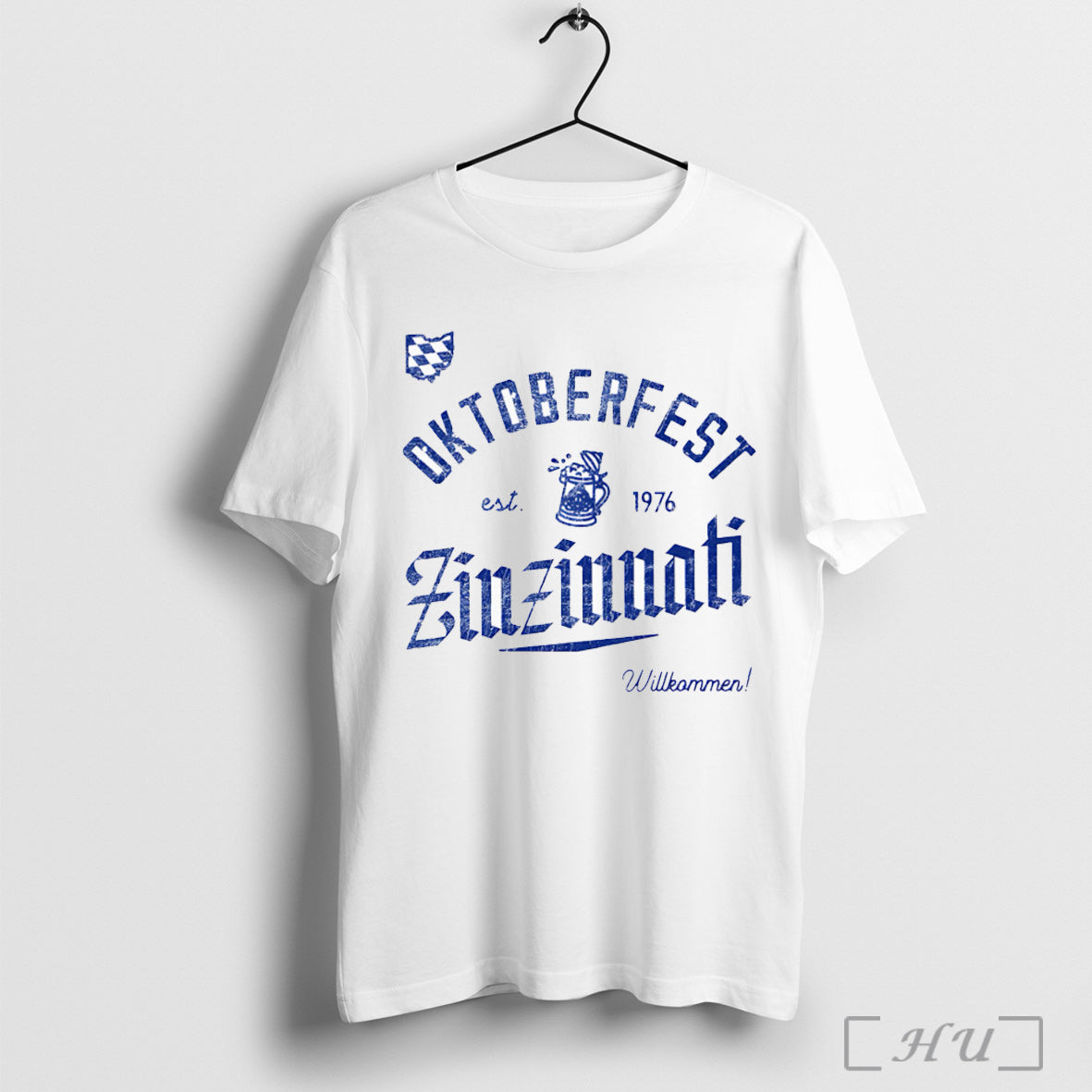 Officials Oktoberfest Zinzinnati Willkommen Sweater - Adult & Kids T-Shirts, Sweatshirts & Hoodies apparel design preview 1