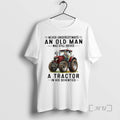 Officials Old Man Drives Tractor Seventies - Adult & Kids T-Shirts, Sweatshirts & Hoodies apparel design preview 1