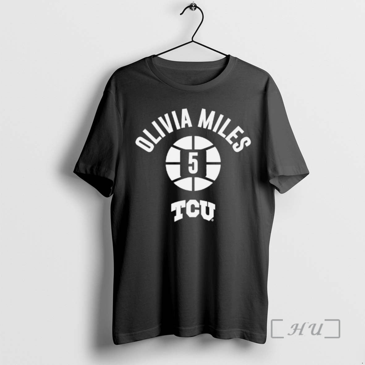 Officials Olivia Miles 5 Tcu Horned Frogs Basketball - Adult & Kids T-Shirts, Sweatshirts & Hoodies apparel design preview 1