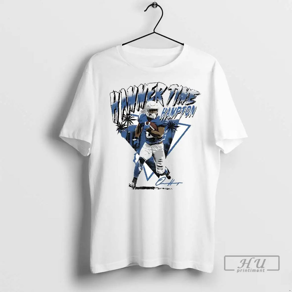 Officials Omarion Hampton Hammer Signature Los - Adult & Kids T-Shirts, Sweatshirts & Hoodies apparel design preview 1