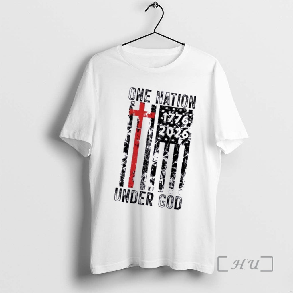 Officials One Nation Under God 250 Years 1776 2026 Us - Adult & Kids T-Shirts, Sweatshirts & Hoodies apparel design preview 1