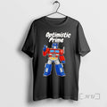 Officials Optimistic Prime Transformers Optimus - Adult & Kids T-Shirts, Sweatshirts & Hoodies apparel design preview 1