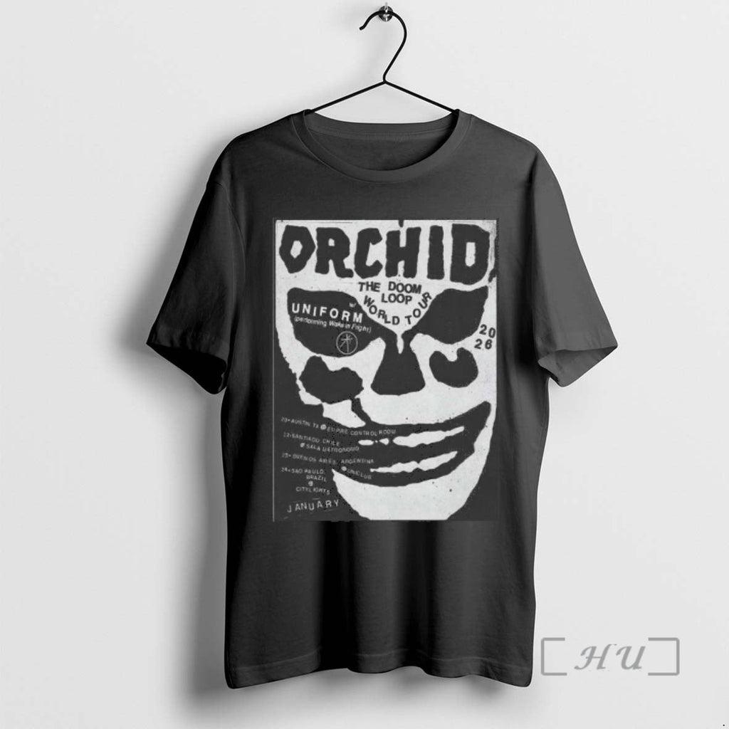 Officials Orchid Doom Loop 2026 Shows - Adult & Kids T-Shirts, Sweatshirts & Hoodies apparel design preview 1