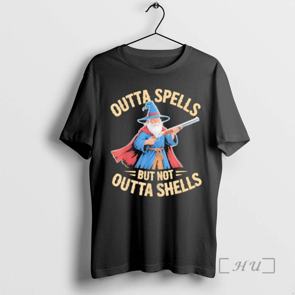 Officials Outta Spells But Not Shells Funny - Adult & Kids T-Shirts, Sweatshirts & Hoodies apparel design preview 1