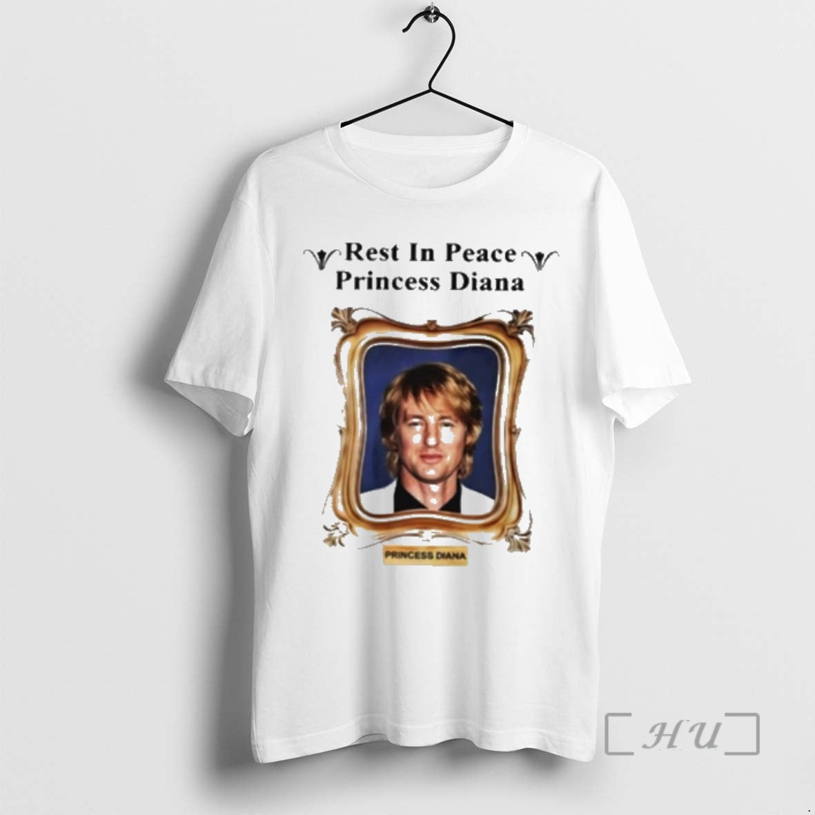 Officials Owen Wilson Rest Peace Princess Diana - Adult & Kids T-Shirts, Sweatshirts & Hoodies apparel design preview 1