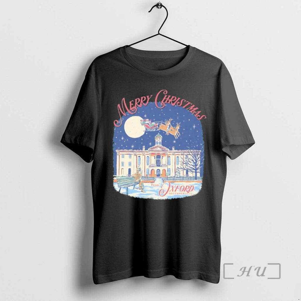Officials Oxford Mississippi Merry - Adult & Kids T-Shirts, Sweatshirts & Hoodies apparel design preview 1