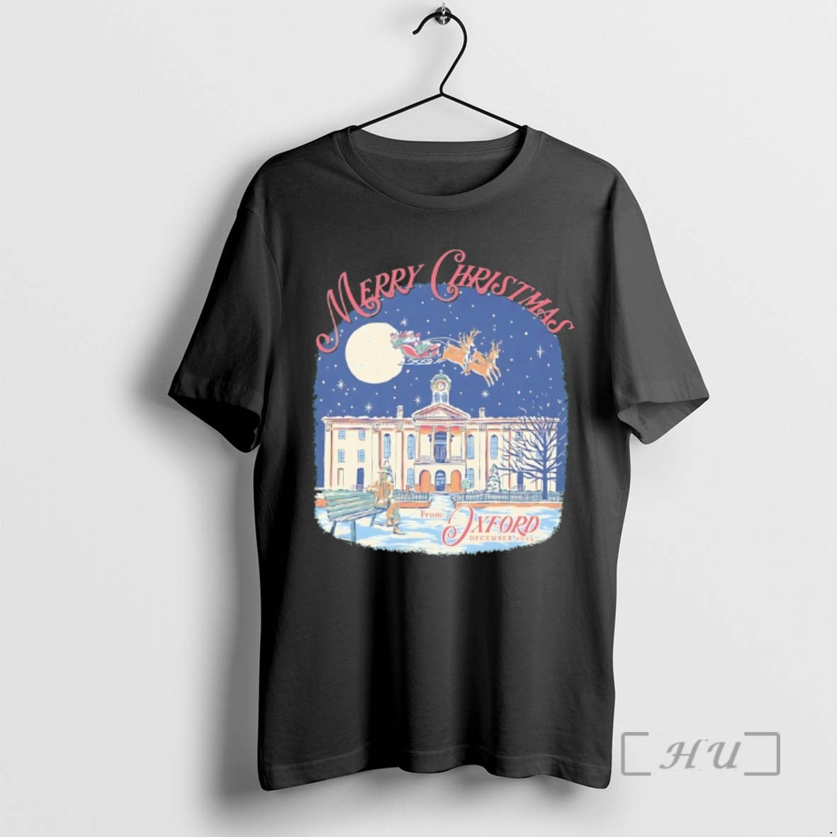 Officials Oxford Mississippi Merry - Adult & Kids T-Shirts, Sweatshirts & Hoodies apparel design preview 1