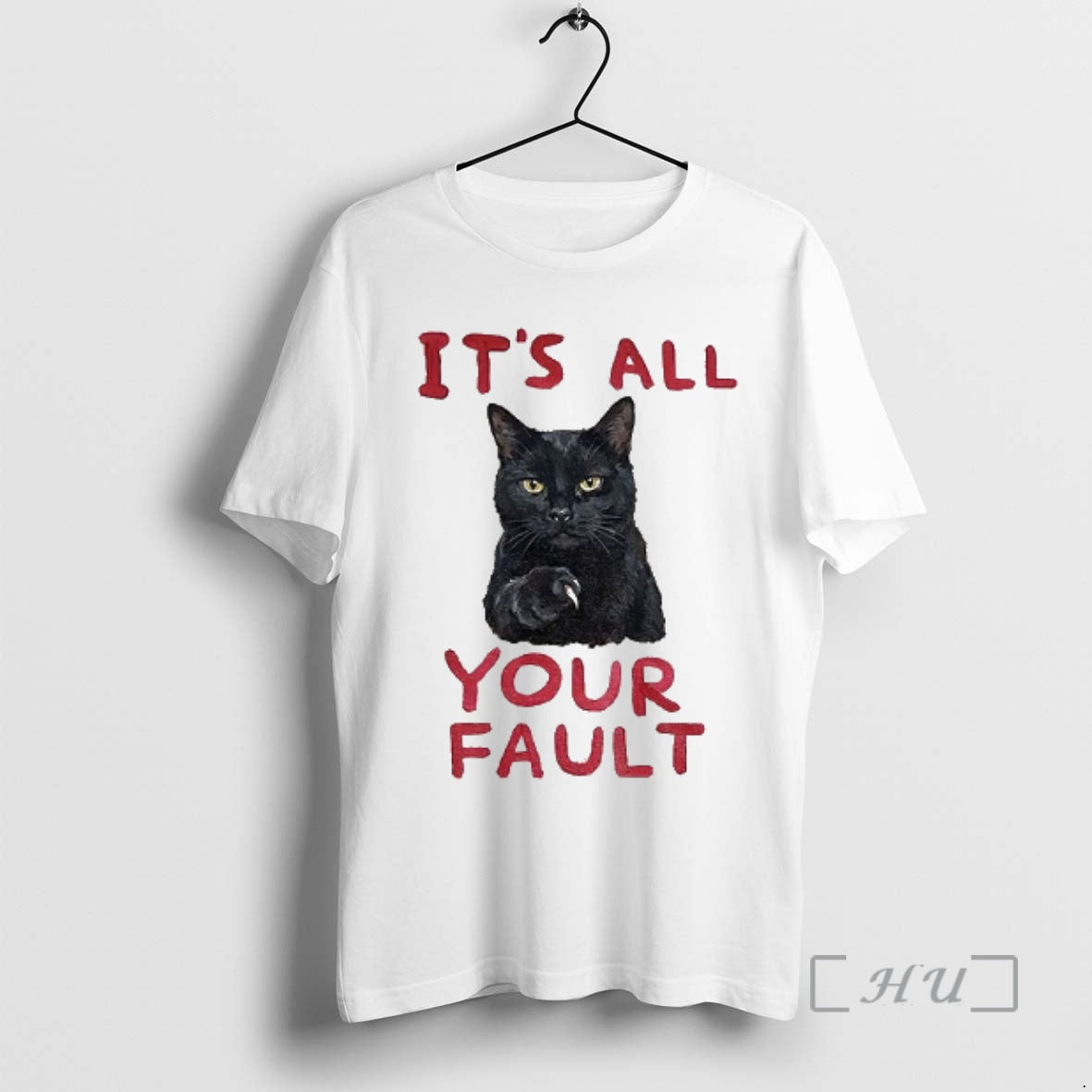 Officials P8zhoi7g Cats Accusation All Your Fault - Adult & Kids T-Shirts, Sweatshirts & Hoodies apparel design preview 1