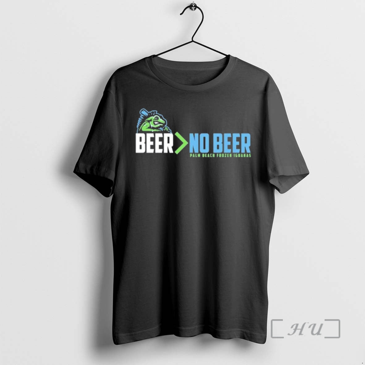 Officials Palm Beach Frozen Iguanas Beer More Than No - Adult & Kids T-Shirts, Sweatshirts & Hoodies apparel design preview 1