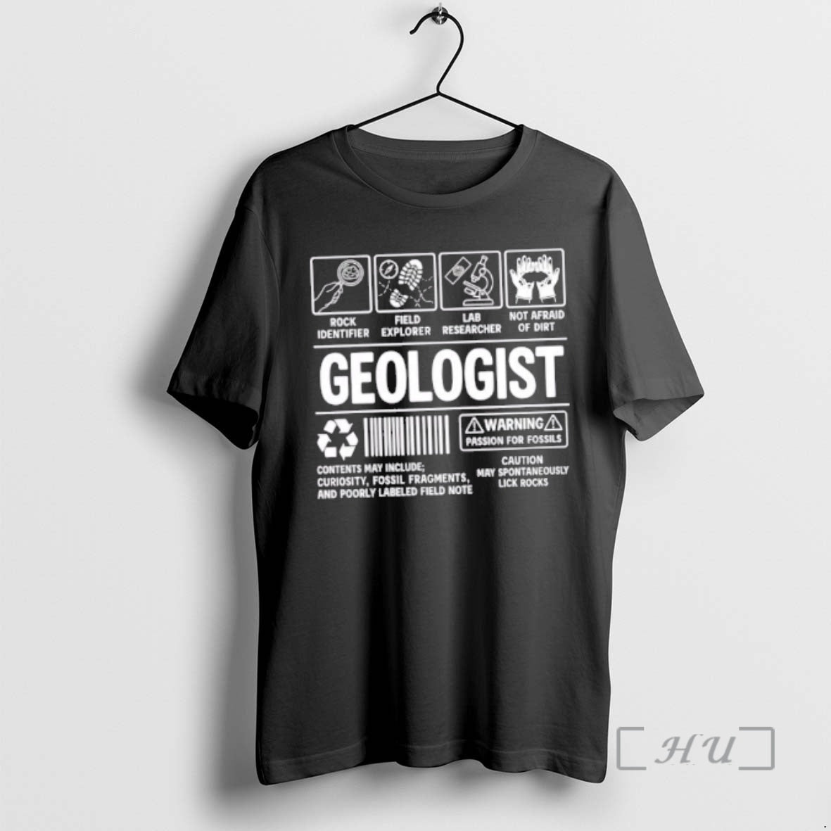 Officials Passion Geology - Adult & Kids T-Shirts, Sweatshirts & Hoodies apparel design preview 1
