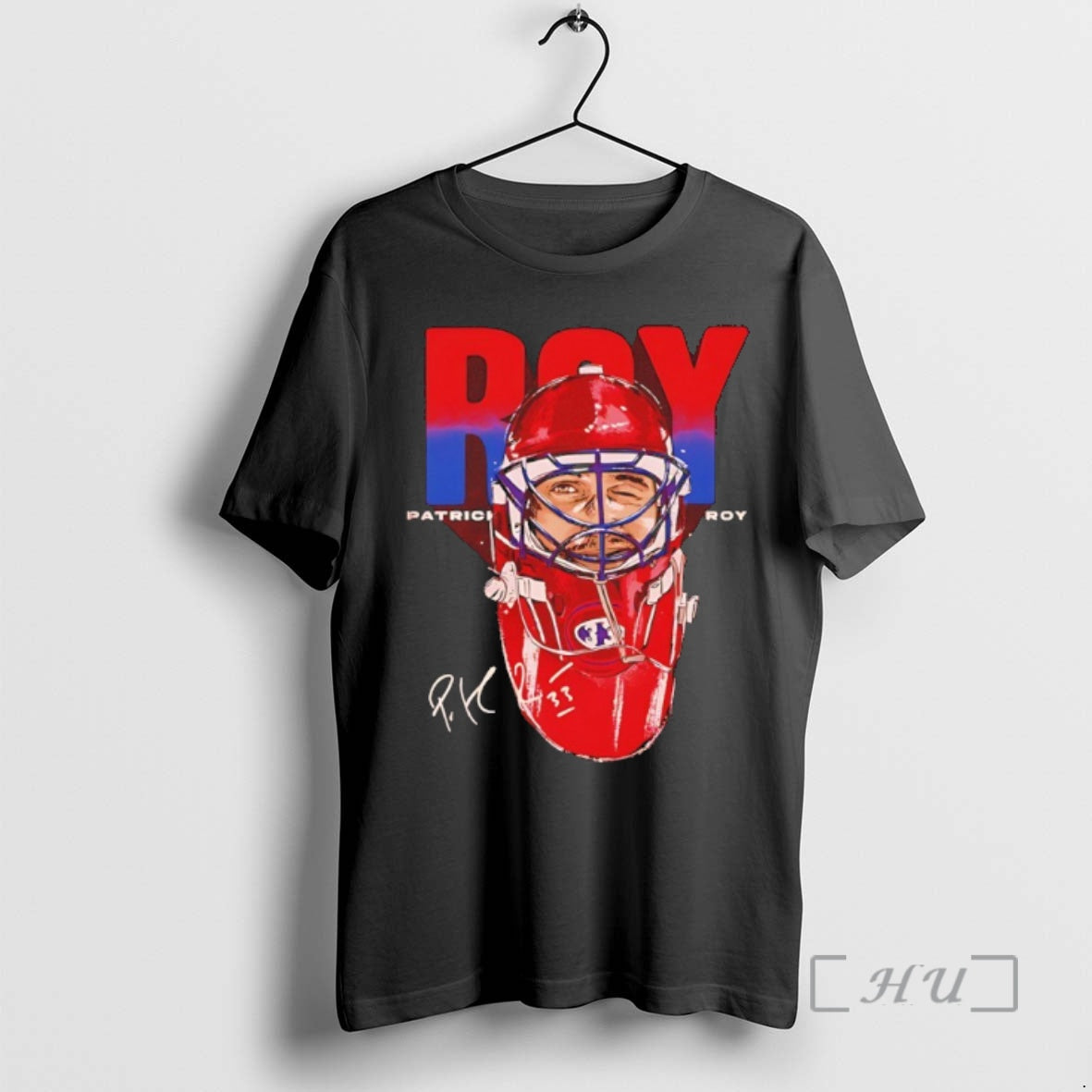 Officials Patrick Roy Montreal Goalie Hockey Player - Adult & Kids T-Shirts, Sweatshirts & Hoodies apparel design preview 1