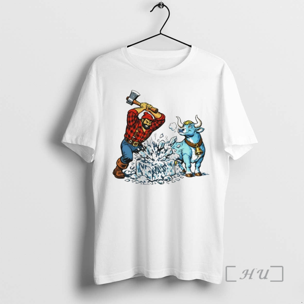 Officials Paul Bunyan Minnesota Inspired Anti Ice - Adult & Kids T-Shirts, Sweatshirts & Hoodies apparel design preview 1