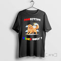 Officials Pawsitive Vibes Only Golden Retriever T - Adult & Kids T-Shirts, Sweatshirts & Hoodies apparel design preview 1