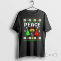 Officials Peace I Come Couple Matching Ugly - Adult & Kids T-Shirts, Sweatshirts & Hoodies apparel design preview 1