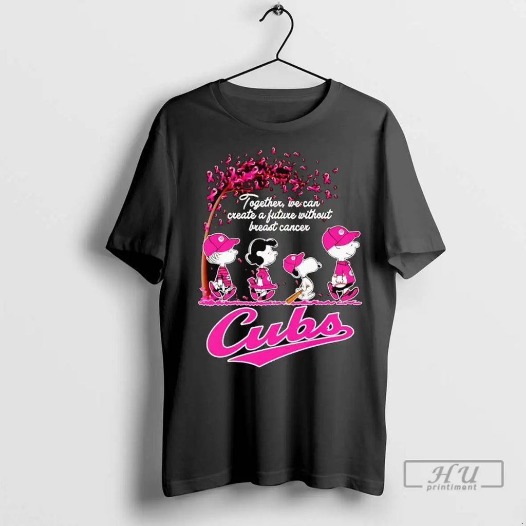 Officials Peanuts Cubs Together We Can Create A - Adult & Kids T-Shirts, Sweatshirts & Hoodies apparel design preview 1