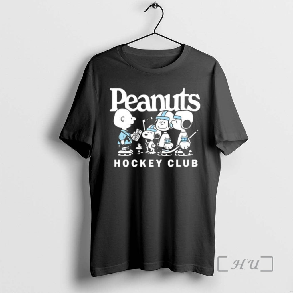 Officials Peanuts Hockey Club 2025 - Adult & Kids T-Shirts, Sweatshirts & Hoodies apparel design preview 1