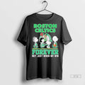 Officials Peanuts Comic Characters Boston Celtics - Adult & Kids T-Shirts, Sweatshirts & Hoodies apparel design preview 1