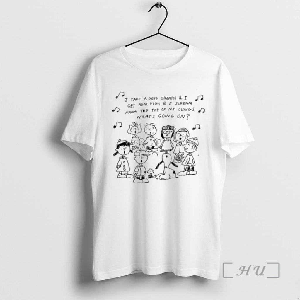 Officials Peanuts Comic Strip I Take Deep Breath Get - Adult & Kids T-Shirts, Sweatshirts & Hoodies apparel design preview 1