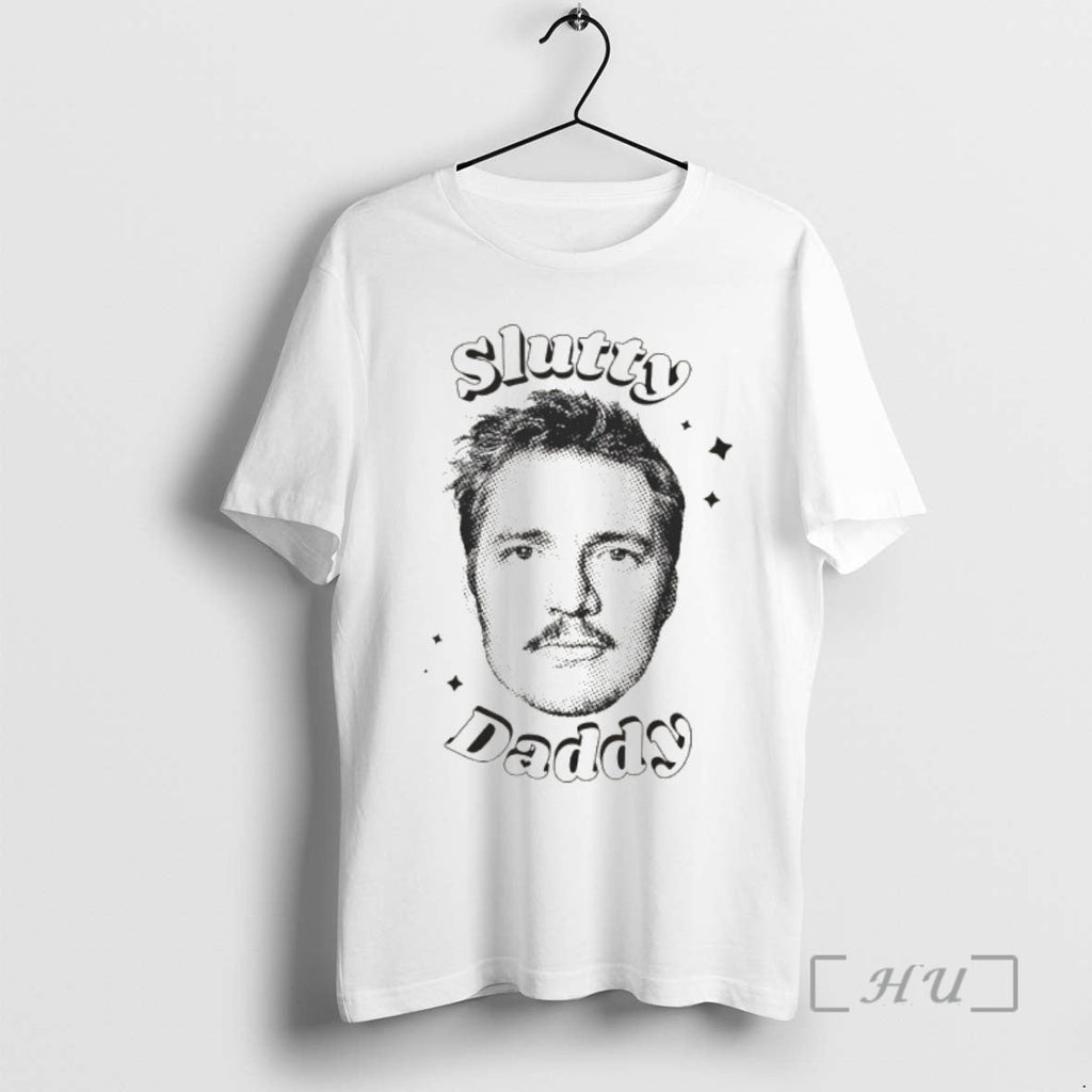 Officials Pedro Pascal Big Face Slutty Daddy - Adult & Kids T-Shirts, Sweatshirts & Hoodies apparel design preview 1