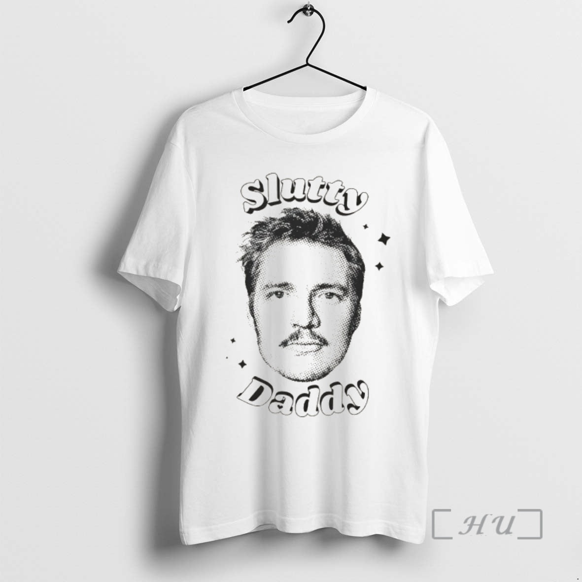 Officials Pedro Pascal Big Face Slutty Daddy - Adult & Kids T-Shirts, Sweatshirts & Hoodies apparel design preview 1