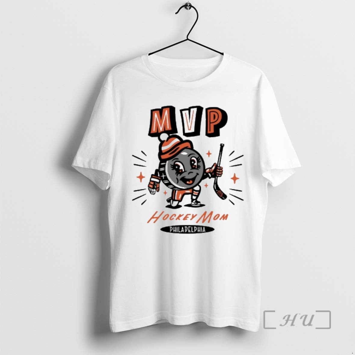 Officials Philadelphia Flyers 2025 Mvp Hockey Mom - Adult & Kids T-Shirts, Sweatshirts & Hoodies apparel design preview 1