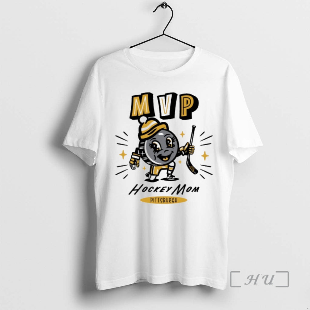 Officials Pittsburgh Penguins 2025 Mvp Hockey Mom - Adult & Kids T-Shirts, Sweatshirts & Hoodies apparel design preview 1