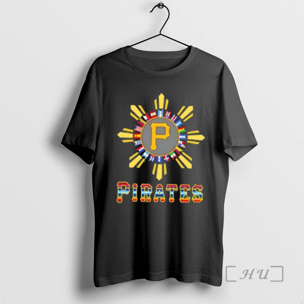 Officials Pittsburgh Pirates X Hispanic - Adult & Kids T-Shirts, Sweatshirts & Hoodies apparel design preview 1