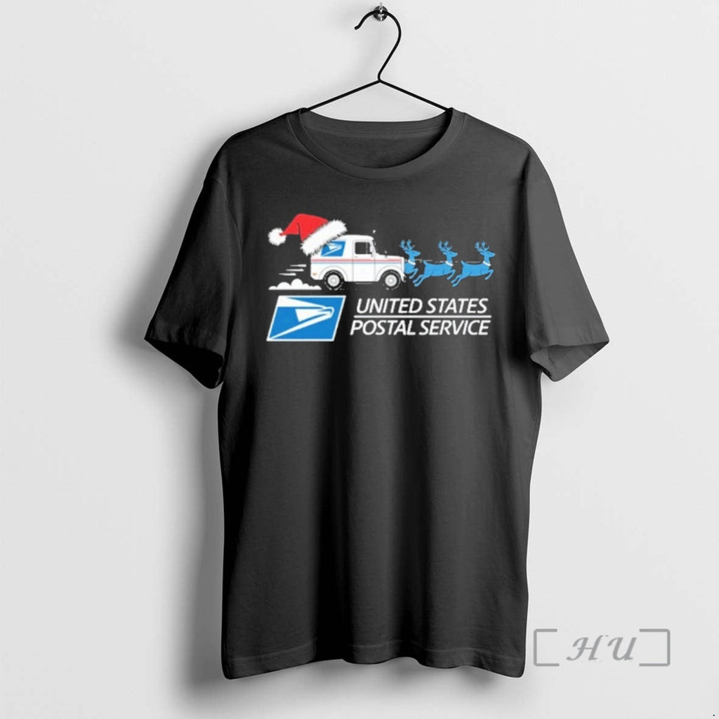 Officials Postal Worker United States Service Santa - Adult & Kids T-Shirts, Sweatshirts & Hoodies apparel design preview 1