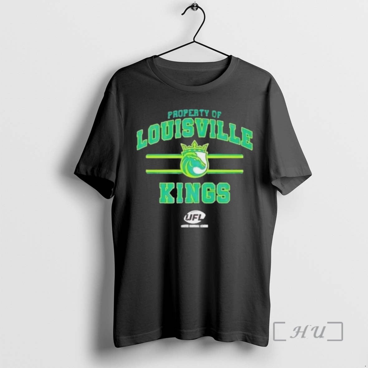 Officials Property Louisville Kings Ufl Logo - Adult & Kids T-Shirts, Sweatshirts & Hoodies apparel design preview 1