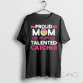 Officials Proud Softball Mom Of A Very Talented - Adult & Kids T-Shirts, Sweatshirts & Hoodies apparel design preview 1