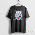 Officials Pucks Pints Blood Drive Hockey - Adult & Kids T-Shirts, Sweatshirts & Hoodies apparel design preview 1