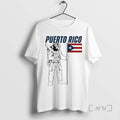 Officials Puerto Rico Astronaut Holding Baseball Bat - Adult & Kids T-Shirts, Sweatshirts & Hoodies apparel design preview 1