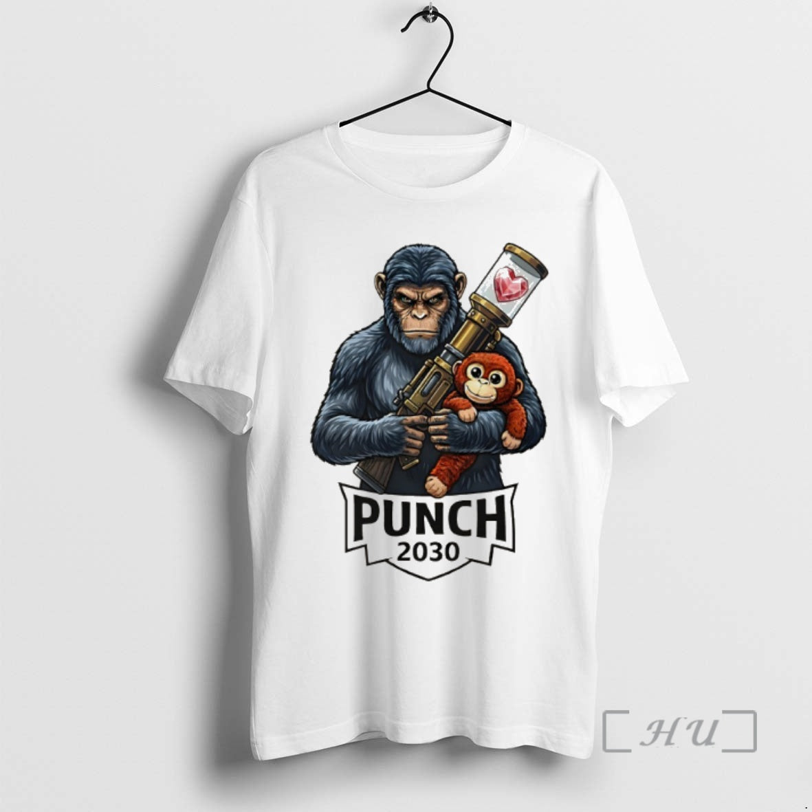Officials Punch 2030 The Heart Core Cartoon - Adult & Kids T-Shirts, Sweatshirts & Hoodies apparel design preview 1