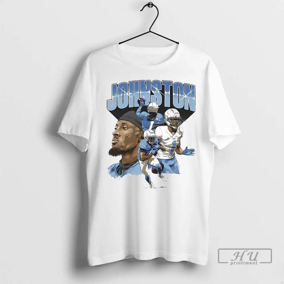 Officials Quentin Johnston Collage Los Angeles - Adult & Kids T-Shirts, Sweatshirts & Hoodies apparel design preview 1