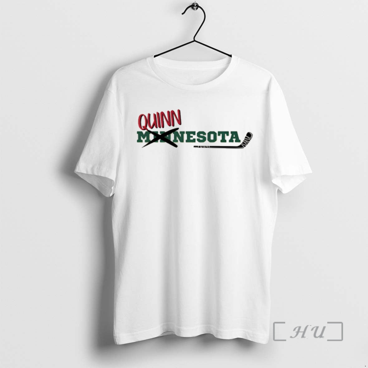 Officials Quinn Hughes Quinnesota Mn Wild Hockey Nhl - Adult & Kids T-Shirts, Sweatshirts & Hoodies apparel design preview 1