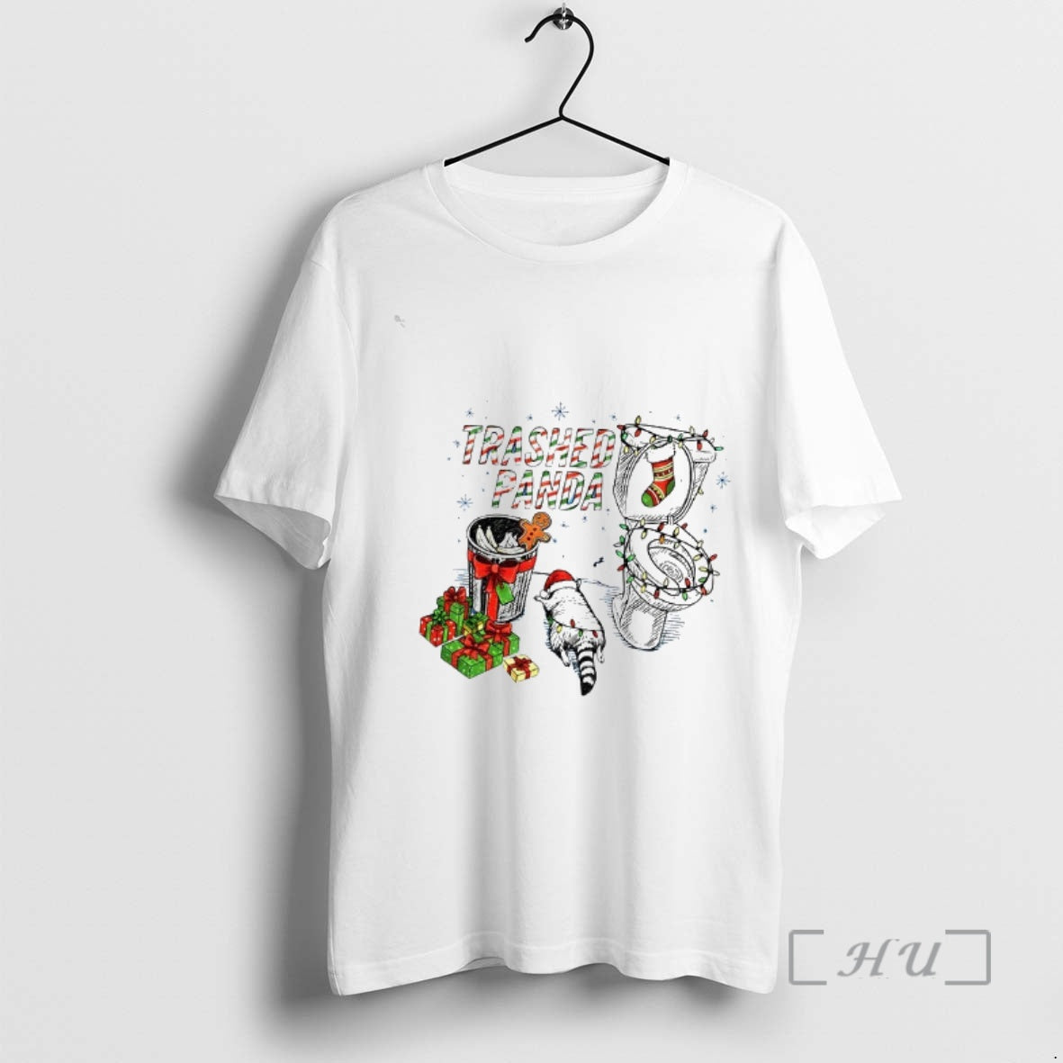 Officials Raccoon Trashed Panda Merry 2025 - Adult & Kids T-Shirts, Sweatshirts & Hoodies apparel design preview 1