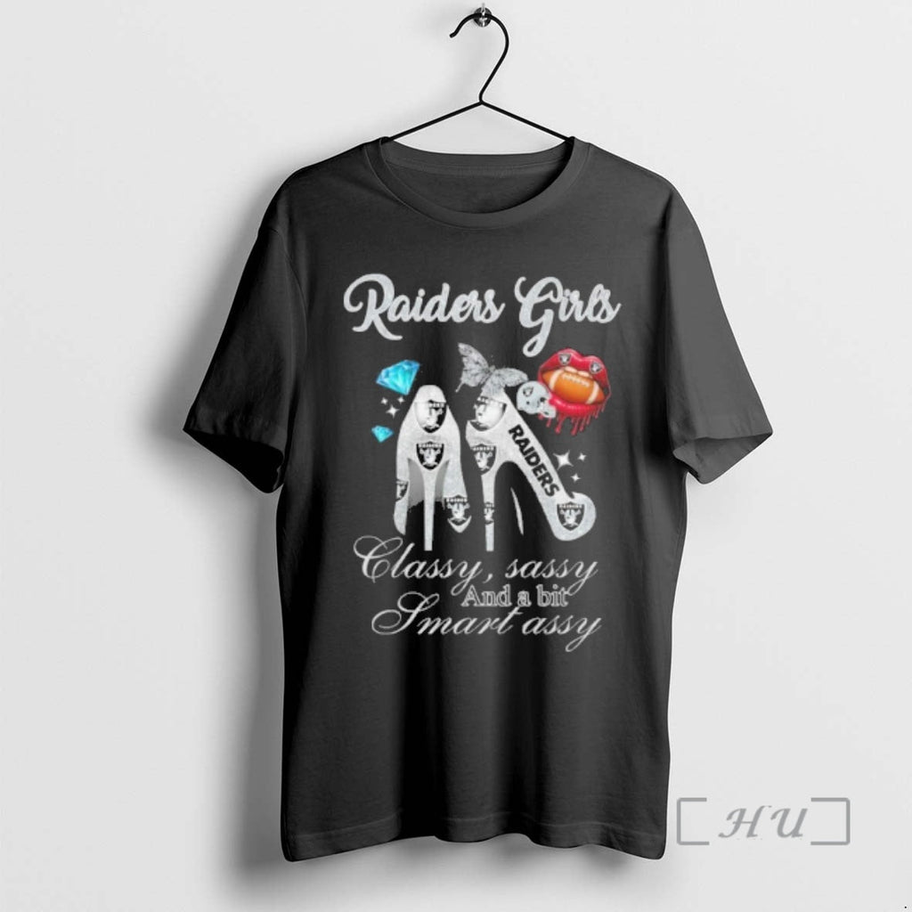 Officials Raiders High Heels Classy Sassy Bit Smart - Adult & Kids T-Shirts, Sweatshirts & Hoodies apparel design preview 1