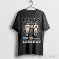 Officials Raiders Stabler And Plunkett Legends - Adult & Kids T-Shirts, Sweatshirts & Hoodies apparel design preview 1