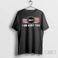 Officials Raised Fist I Am Aunt Tifa American Flag - Adult & Kids T-Shirts, Sweatshirts & Hoodies apparel design preview 1