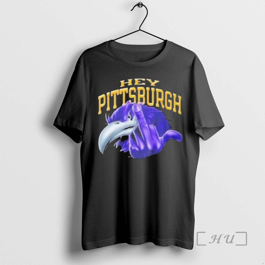 Officials Ravens Hey Pittsburgh Fuck You - Adult & Kids T-Shirts, Sweatshirts & Hoodies apparel design preview 1