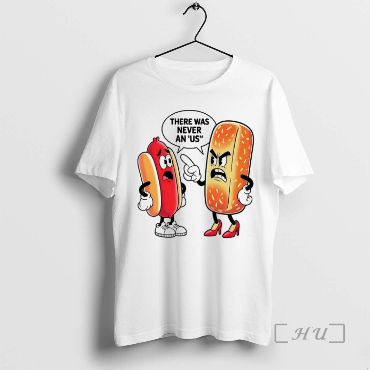 Officials Red Hot Dog There Was Never Us - Adult & Kids T-Shirts, Sweatshirts & Hoodies apparel design preview 1