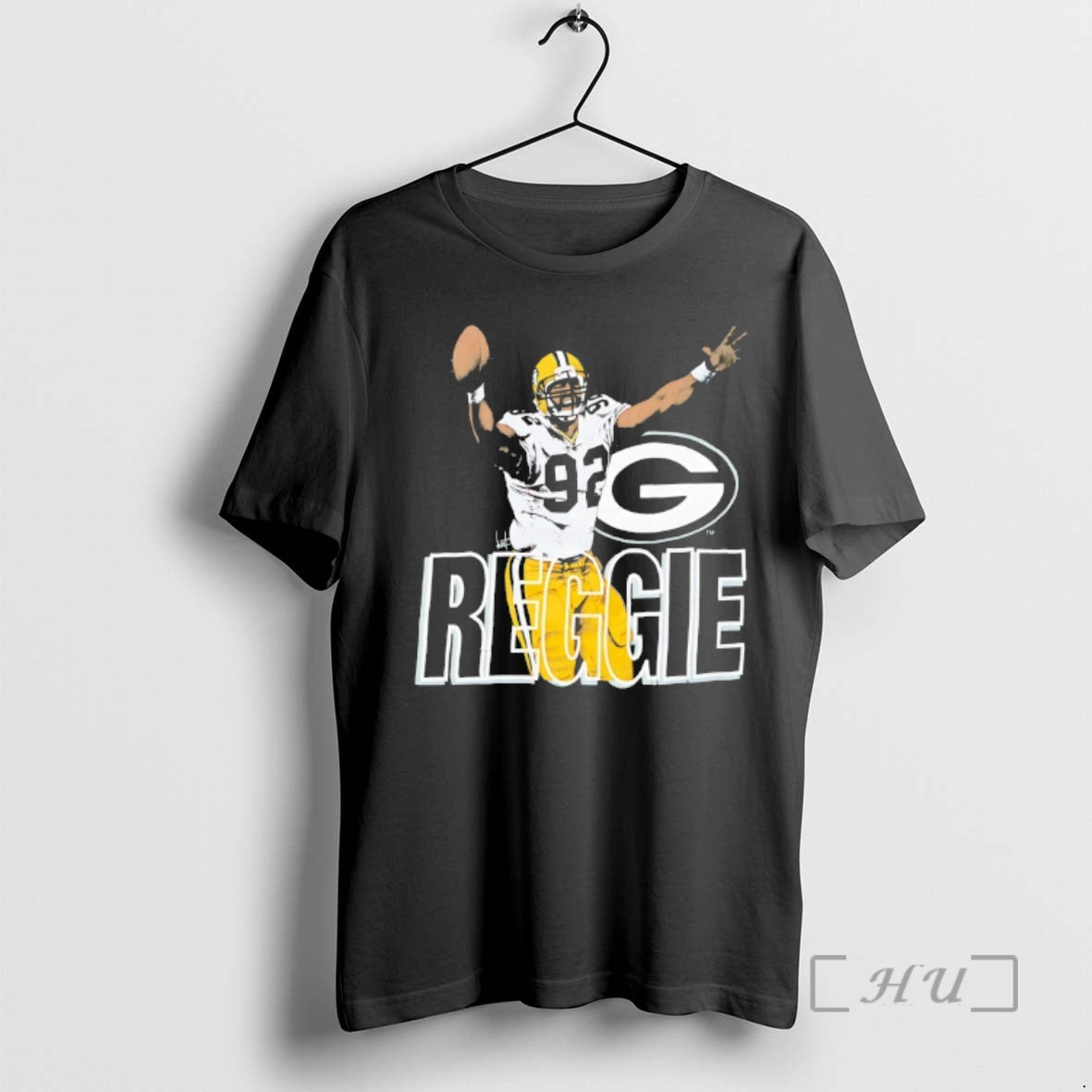 Officials Reggie White Green Bay Packers 1993 Vintage - Adult & Kids T-Shirts, Sweatshirts & Hoodies apparel design preview 1