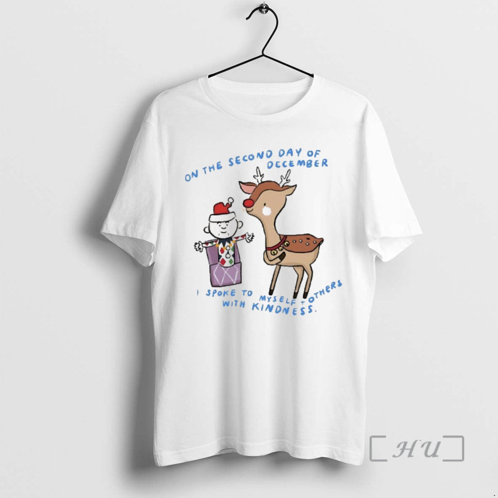 Officials Reindeer Elf Second Day December I Spoke - Adult & Kids T-Shirts, Sweatshirts & Hoodies apparel design preview 1