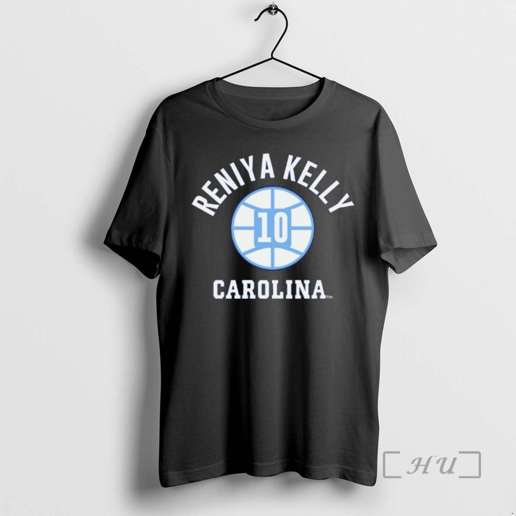 Officials Reniya Kelly 10 Unc Basketball Player Name - Adult & Kids T-Shirts, Sweatshirts & Hoodies apparel design preview 1
