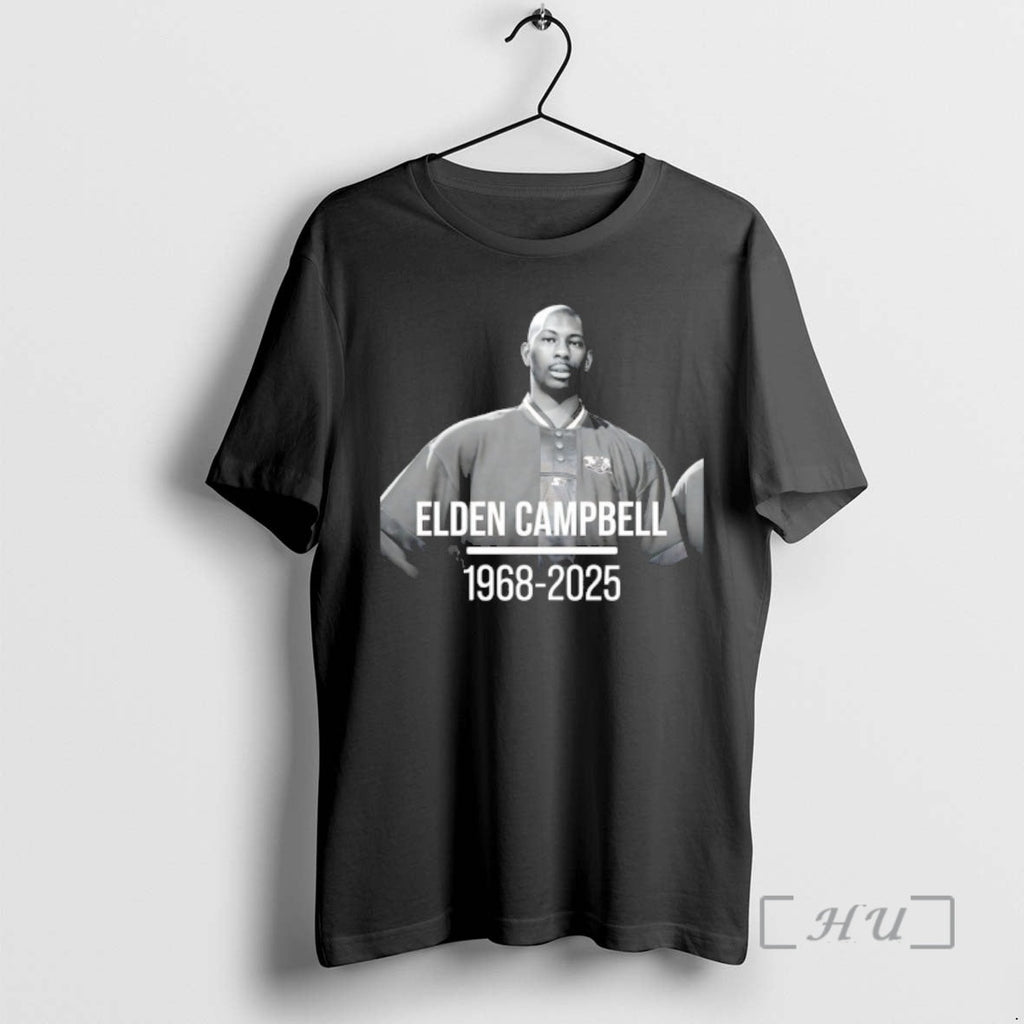 Officials Rest Peace Elden Campbell 1968 2025 - Adult & Kids T-Shirts, Sweatshirts & Hoodies apparel design preview 1