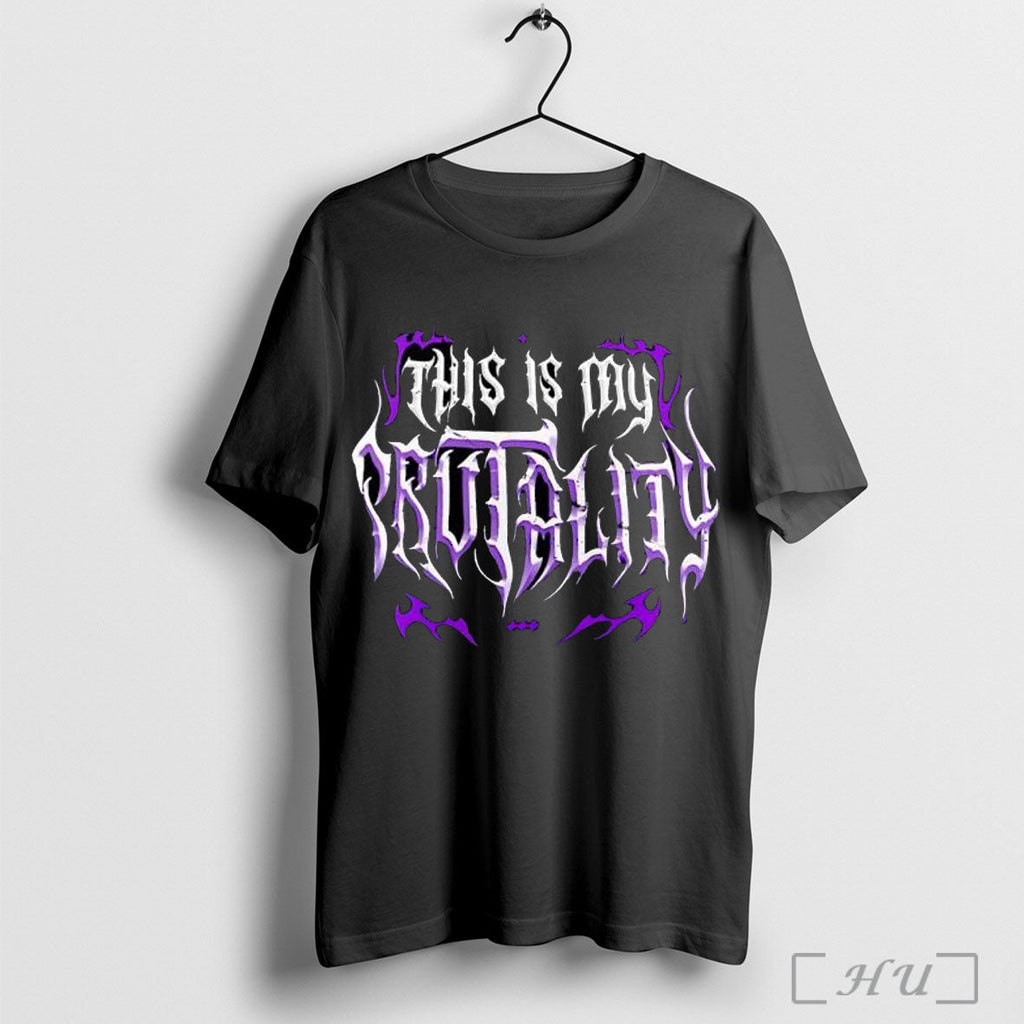 Officials Rhea Ripley This Is My Brutality Logo - Adult & Kids T-Shirts, Sweatshirts & Hoodies apparel design preview 1
