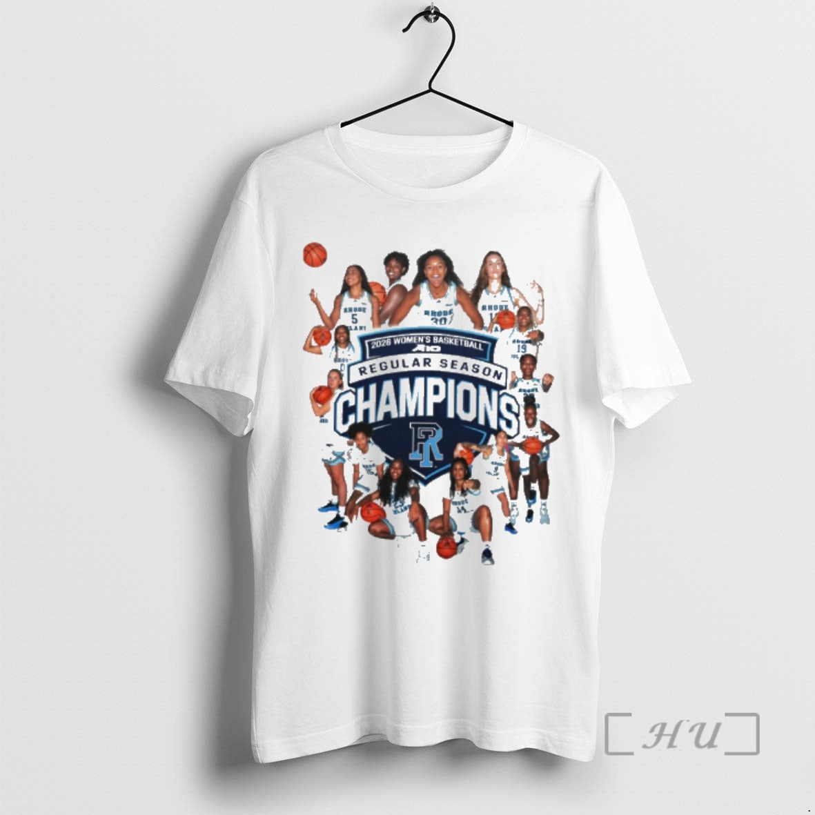 Officials Rhode Island Rams 2026 Womens Basketball - Adult & Kids T-Shirts, Sweatshirts & Hoodies apparel design preview 1