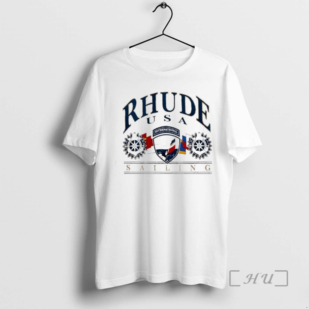 Officials Rhude International Sailing Usa - Adult & Kids T-Shirts, Sweatshirts & Hoodies apparel design preview 1
